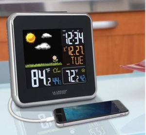 New ! La Crosse Technology Wireless Weather Station with Atomic Time & Date