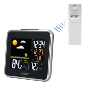 La Crosse Technology Wireless Atomic Color Weather Station with USB Charging