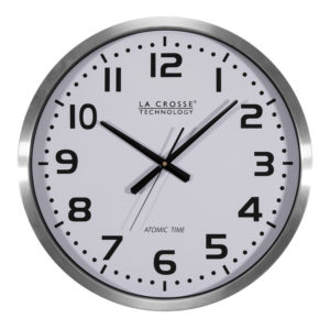 La Crosse Technology 20″ Metal Atomic Wall Clock
