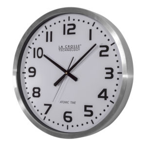 La Crosse Technology 20″ Metal Atomic Wall Clock