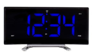 La Crosse Technolgy Curved LED Atomic Alarm Clock